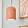 Notti 10 Nordic Design Pendant in Terracotta Finish