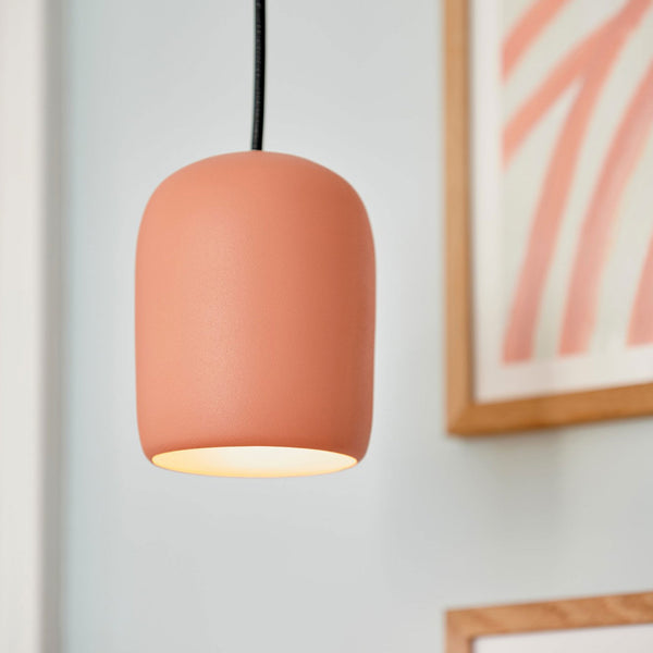 Notti 10 Nordic Design Pendant in Terracotta Finish