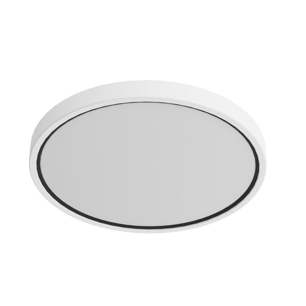Noxy IP44 LED Bathroom Ceiling Light in White with Opal Diffuser