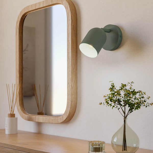 Tilston Minimalist Single Spotlight in Green