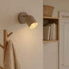 Tilston Minimalist Single Spotlight in a Sandy Finish