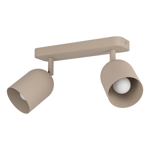 Tilston Minimalist Two Lamp Bar Spotlight in a Sandy Finish