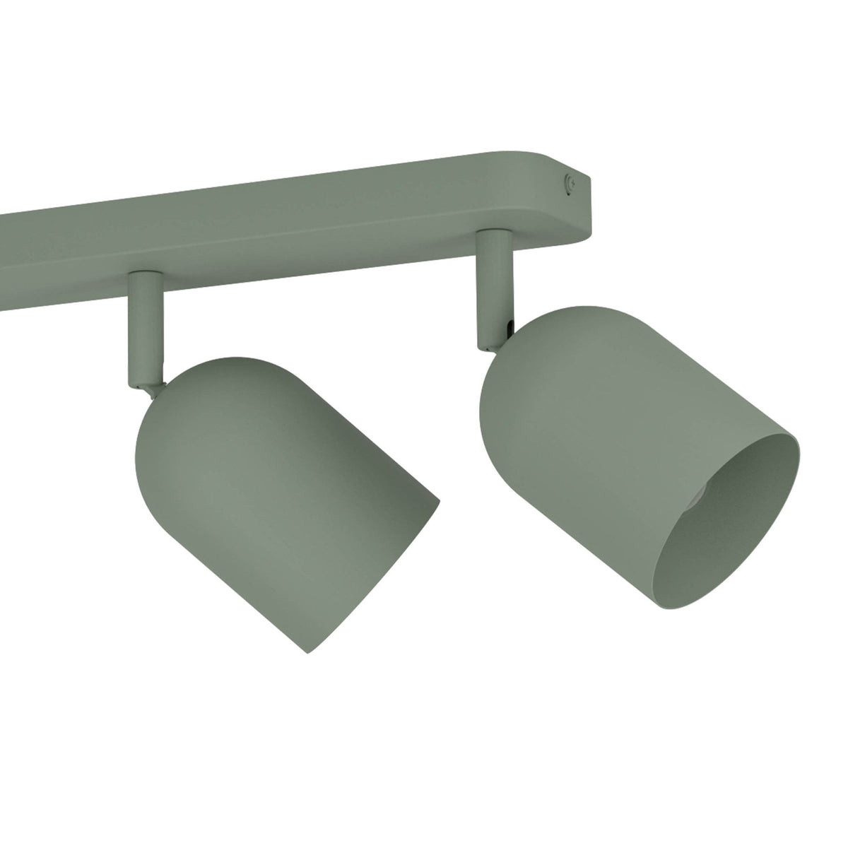 Tilston Minimalist Four Lamp Bar Spotlight in Green