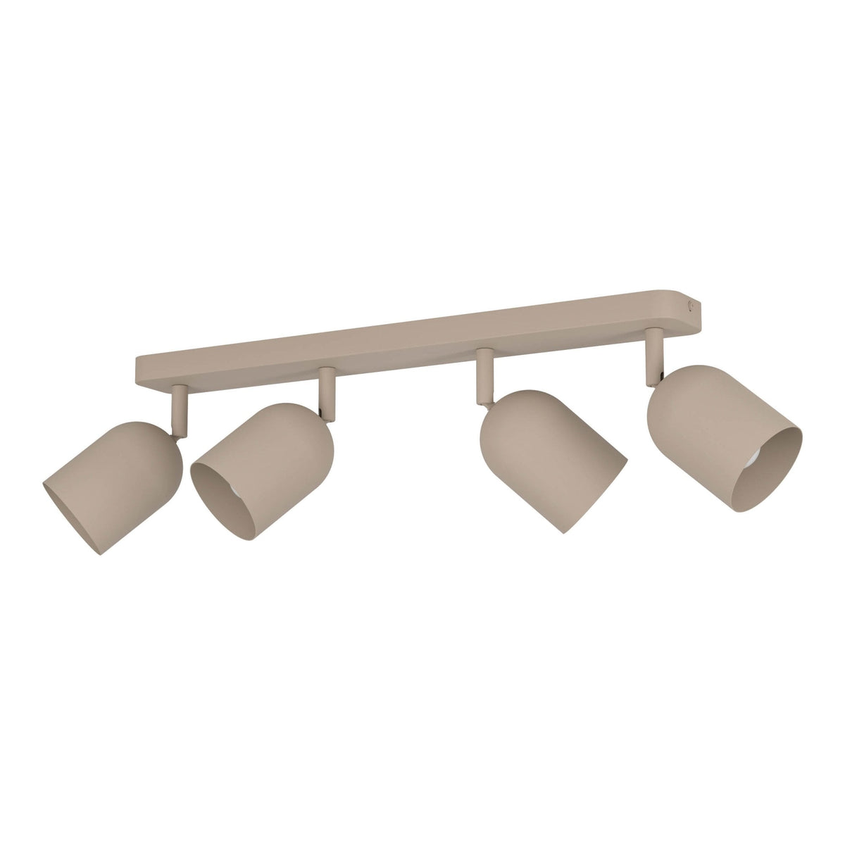 Eglo Tilston Minimalist Four Lamp Bar Spotlight in a Sandy Finish