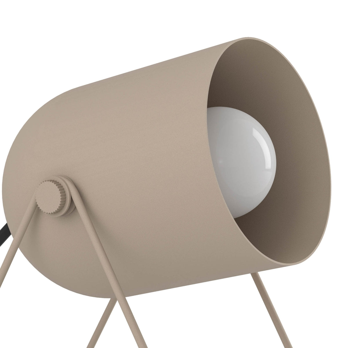 Tilston Minimalist Desk Lamp in a Sandy Finish