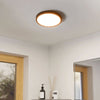 Fueva 6 CCT LED 280mm IP44 Ceiling Light in Black with White Diffuser