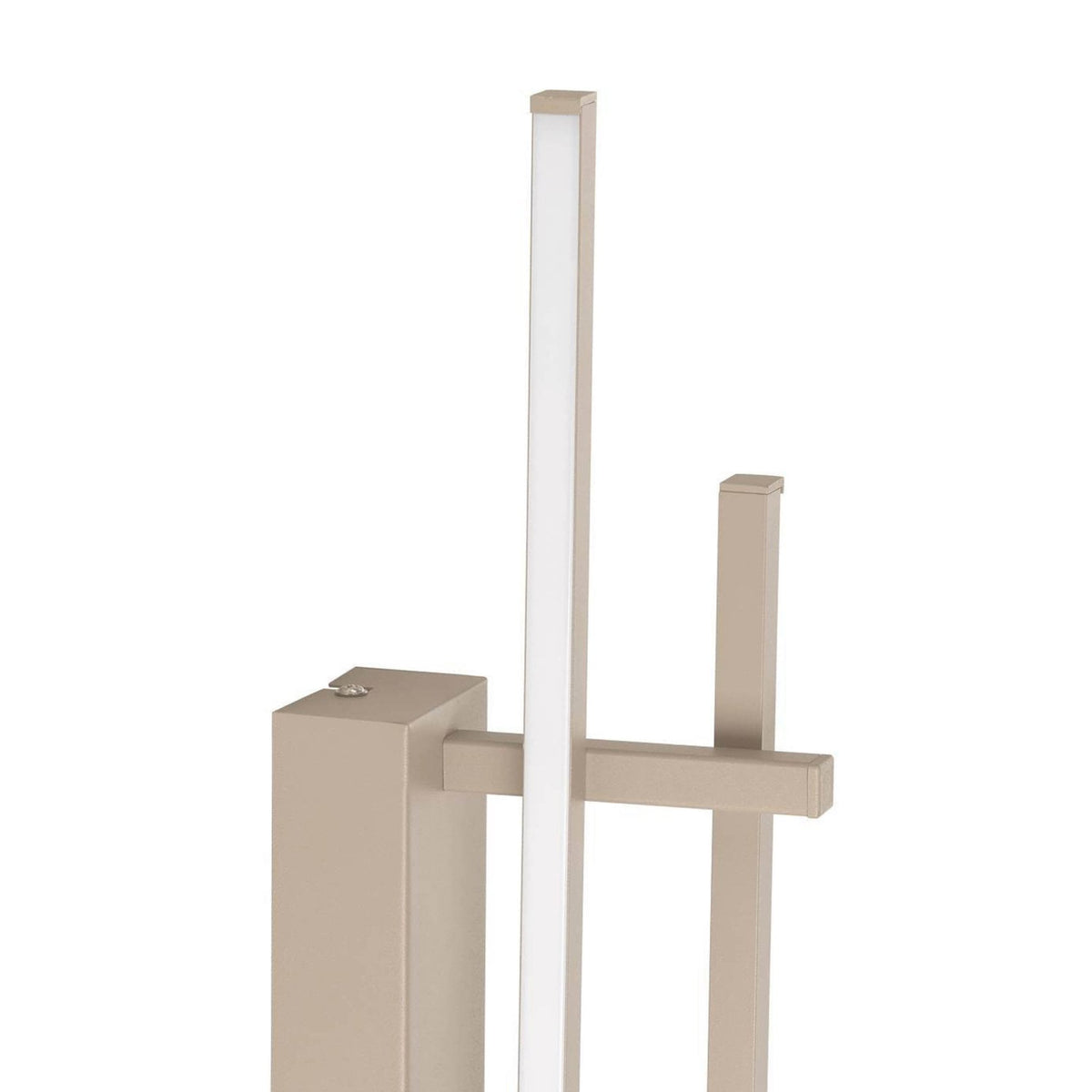 Trepiliano LED Linear Wall Light in a Sandy Finish with White Diffusers