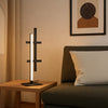 Trepiliano LED Linear Table Lamp in Black with White Diffusers