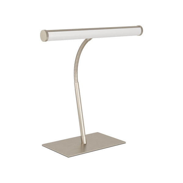 Riccione LED Tuneable White Desk Lamp in Matt Nickel