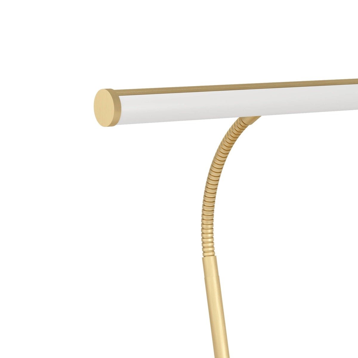 Riccione LED Tuneable White Desk Lamp in Brushed Brass