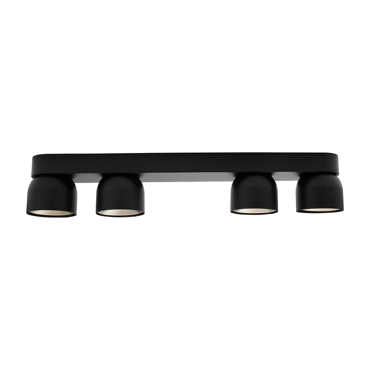 Pitcher Adjustable 4 Light Bar In Black