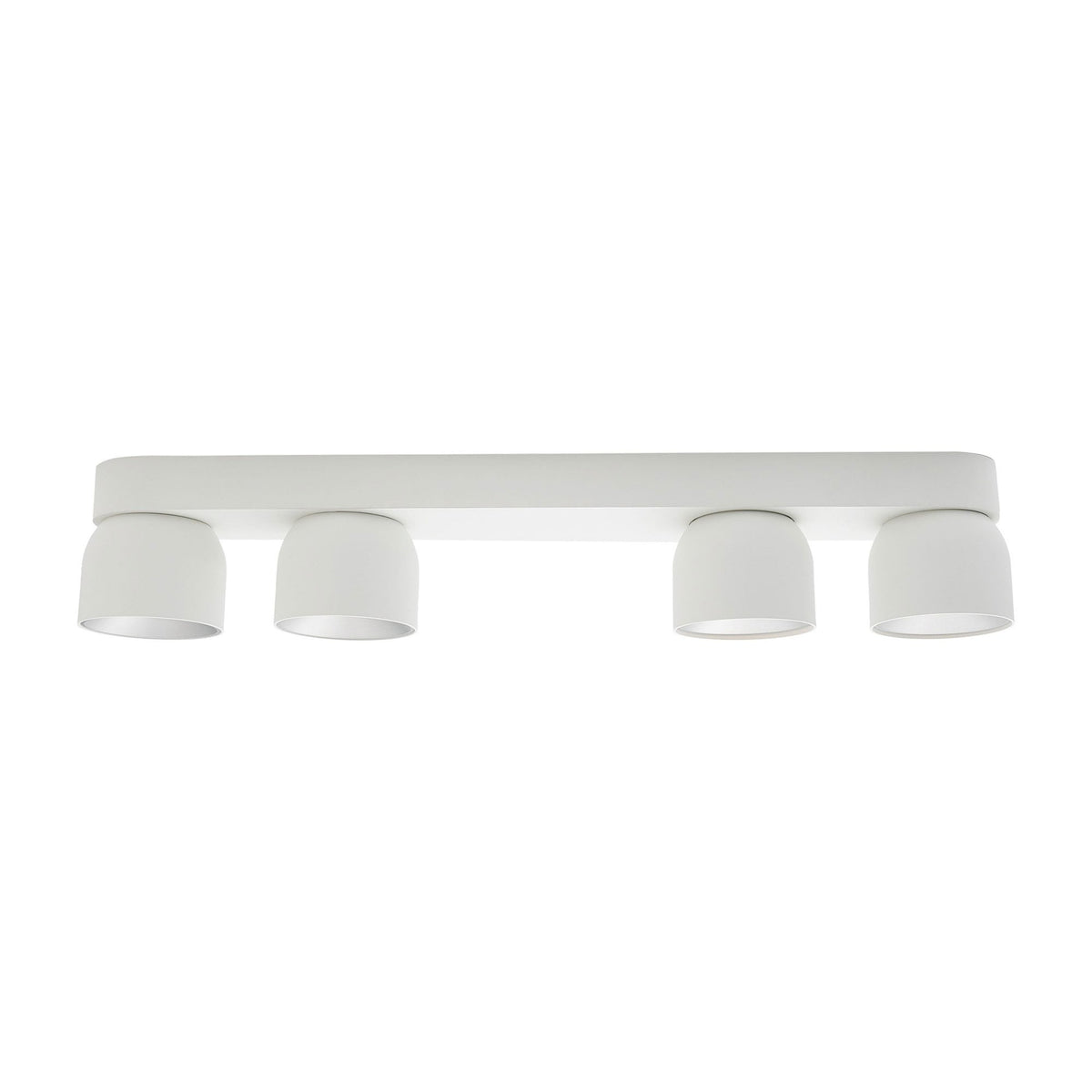 Pitcher Adjustable 4 Light Bar In White
