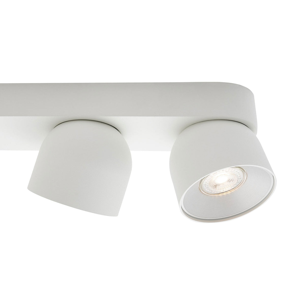 Pitcher Adjustable 4 Light Bar In White