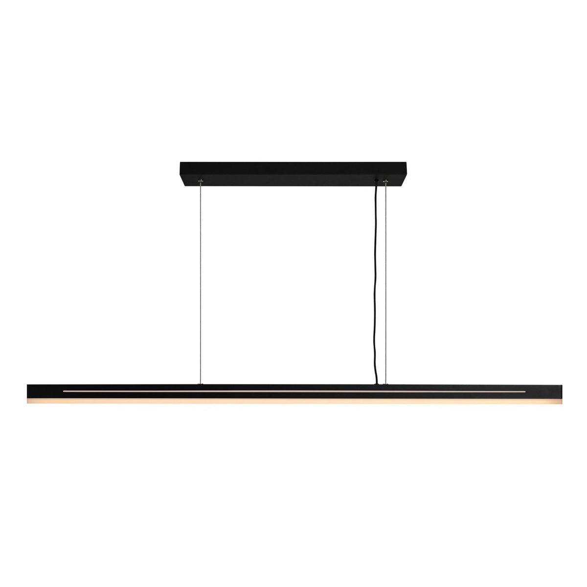 Skylar Linear LED Pendant in Black