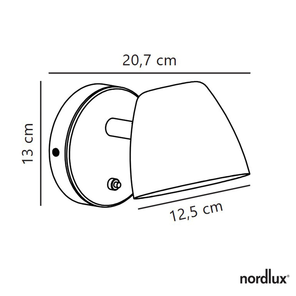 Theo Adjustable Plugged Wall Light in Natural Wood & Black