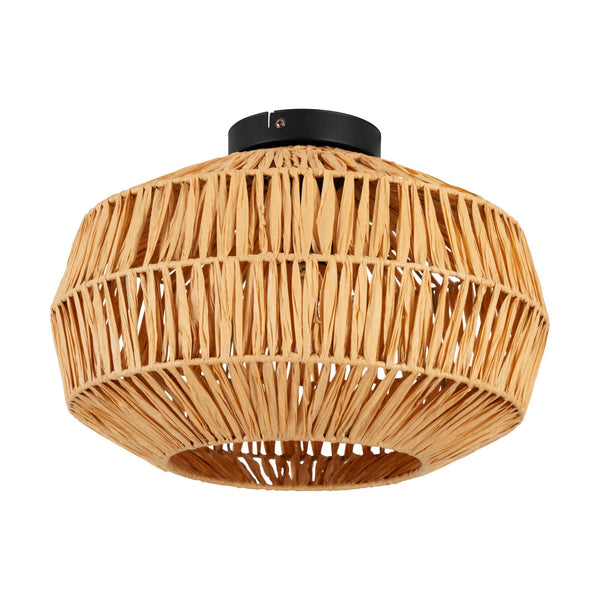 Sheldon Ceiling Light with Natural Rope Shade