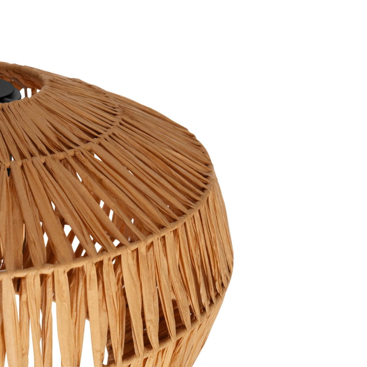 Sheldon Single Drop Pendant with Natural Rope Shade
