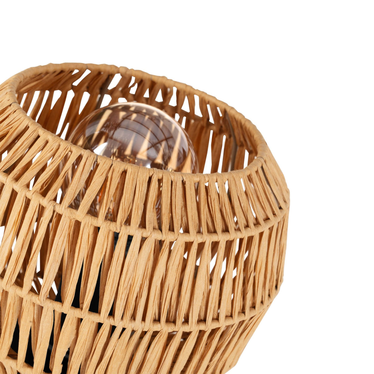 Sheldon Table Lamp with Natural Rope Shade