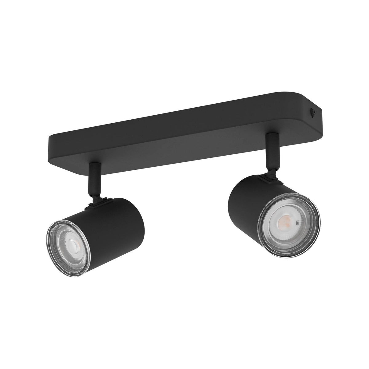 Consuma 1 IP44 Twin Linear Spotlight in Black