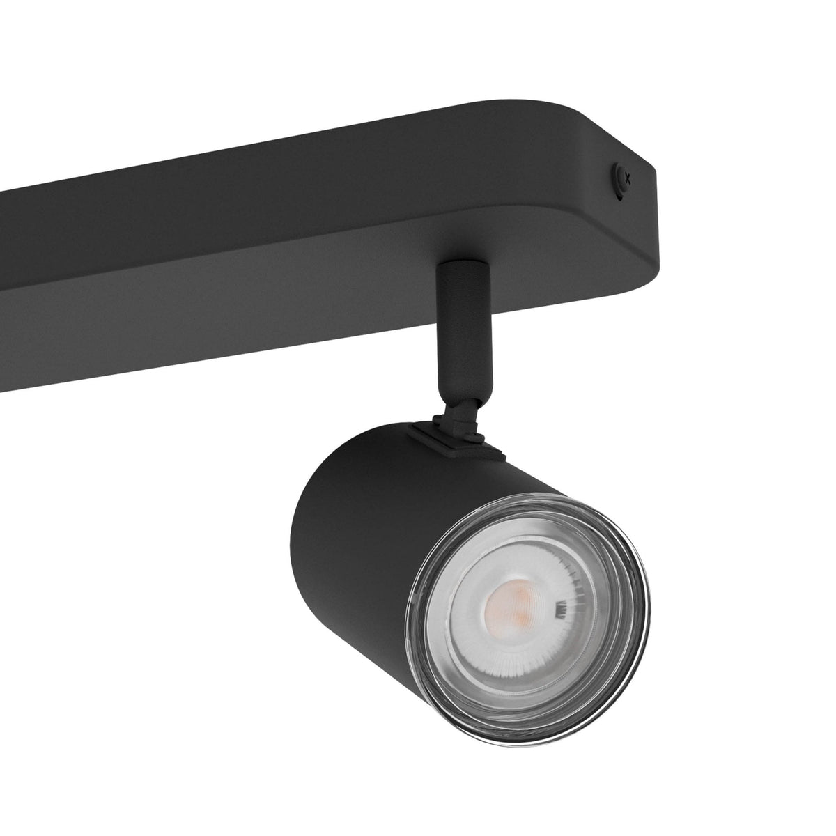 Consuma 1 IP44 Twin Linear Spotlight in Black