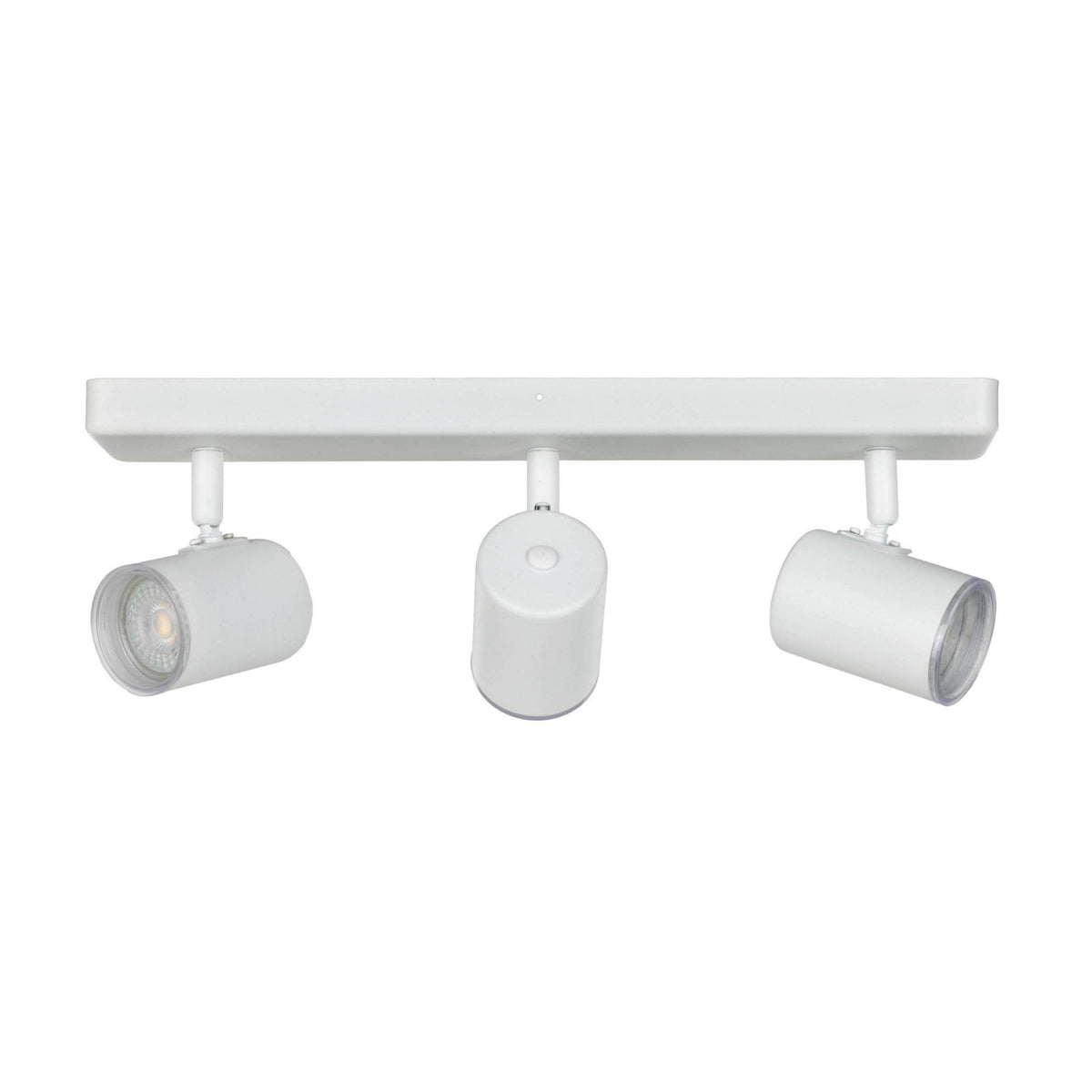 Consuma 1 IP44 Triple Head Linear Spotlight in White