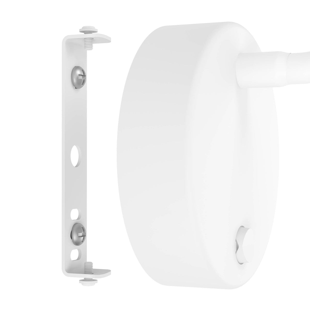 Olivandino Flexible LED Bedside Reader Wall Light in White