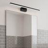 Conettilla 60cm IP44 CCT LED Mirror Light in Black with Switchable Colour Temperature