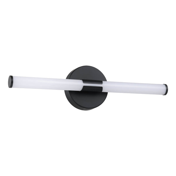 Ramola 45cm IP44 CCT LED Mirror Light in Black with Switchable Colour Temperature