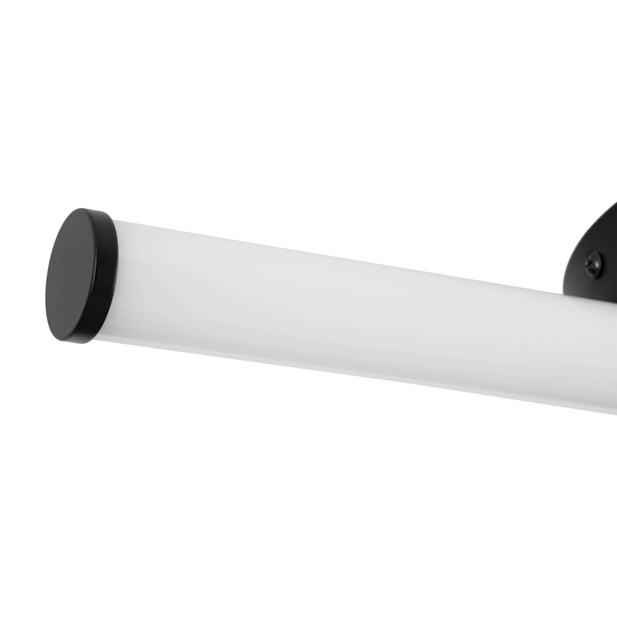 Ramola 45cm IP44 CCT LED Mirror Light in Black with Switchable Colour Temperature