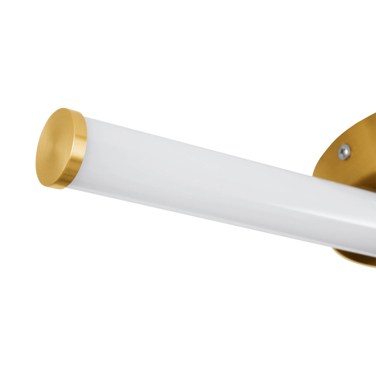 Ramola 45cm IP44 CCT LED Mirror Light in Brushed Brass with Switchable Colour Temperature