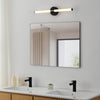Ramola 60cm IP44 CCT LED Mirror Light in Black with Switchable Colour Temperature