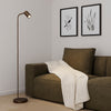 Rigomagno Fixed Head Floor Lamp in Brushed Bronze