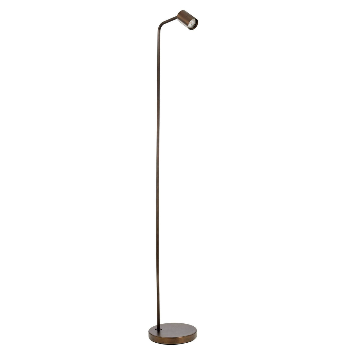 Rigomagno Fixed Head Floor Lamp in Brushed Bronze