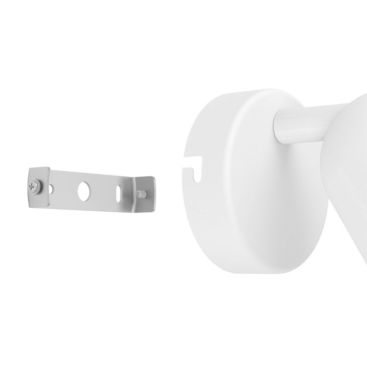 Camaldoli Adjustable Single GU10 Spotlight in White