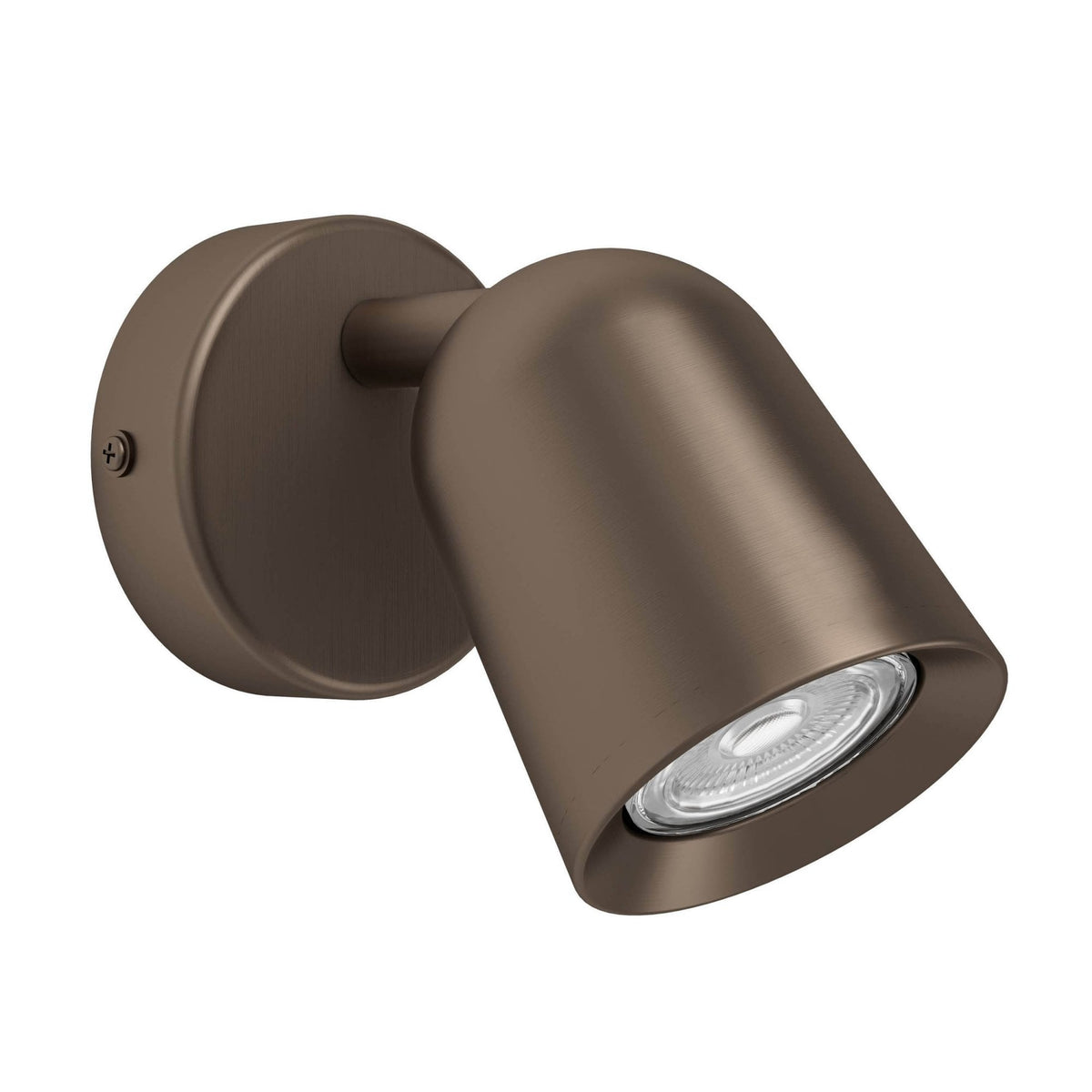 Camaldoli Adjustable Single GU10 Spotlight in Dark Bronze