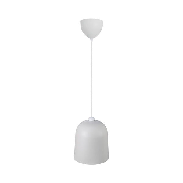 Angle Adjustable Pendant Light in White Grey