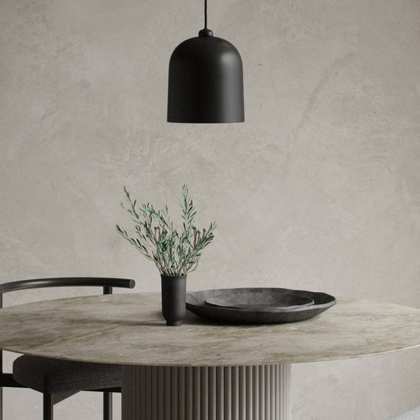 Angle Adjustable Pendant Light in Black