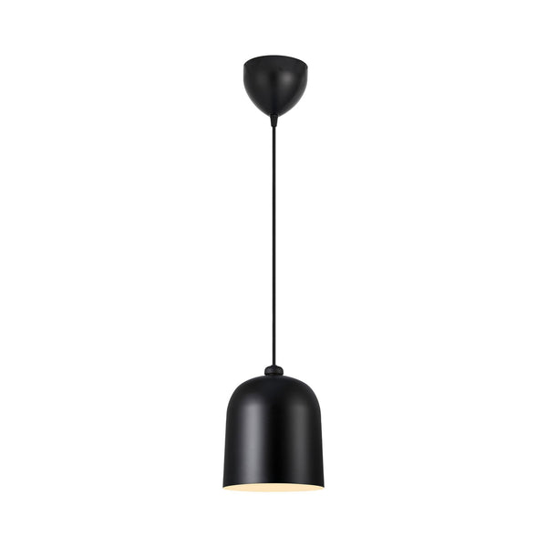 Angle Adjustable Pendant Light in Black
