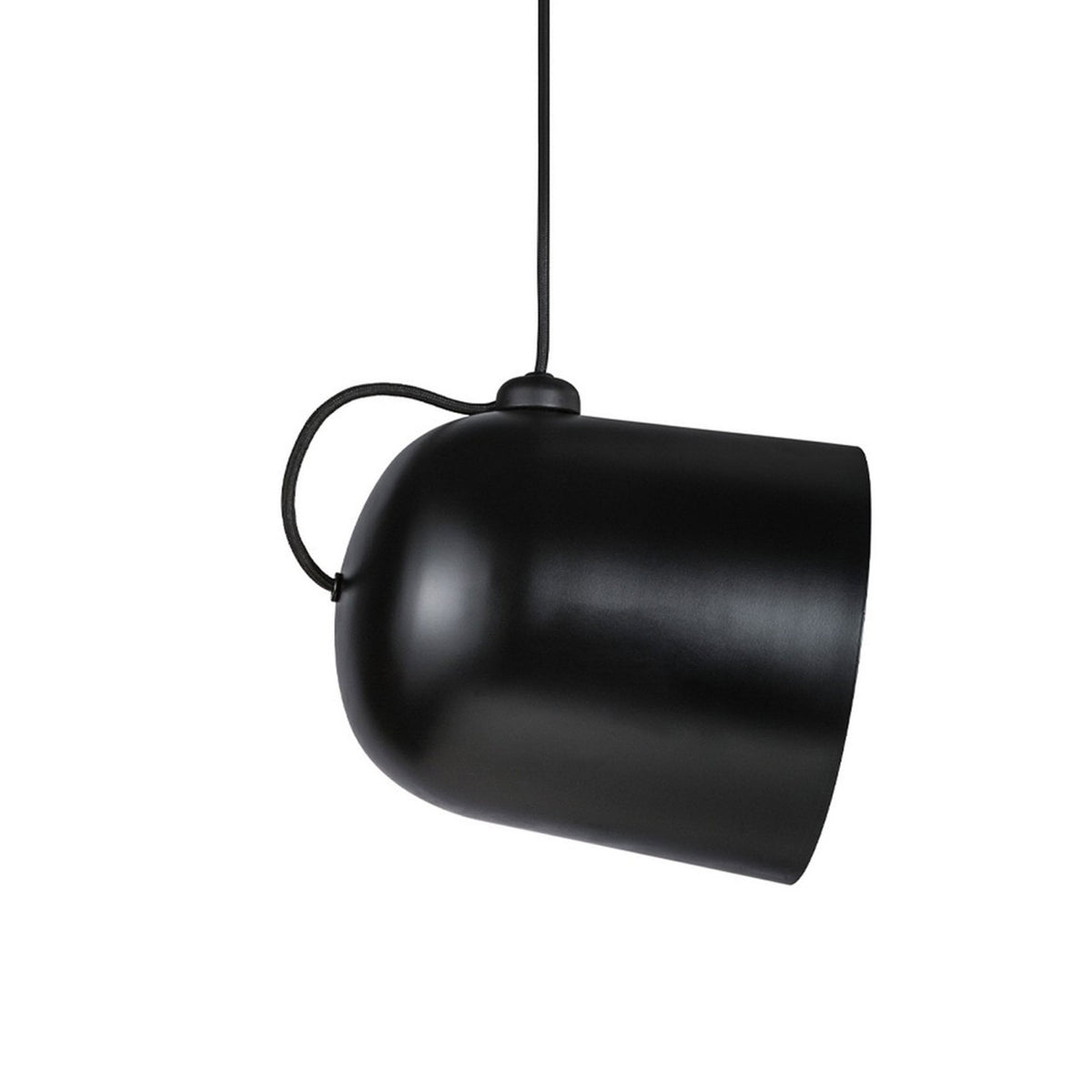 Angle Adjustable Pendant Light in Black