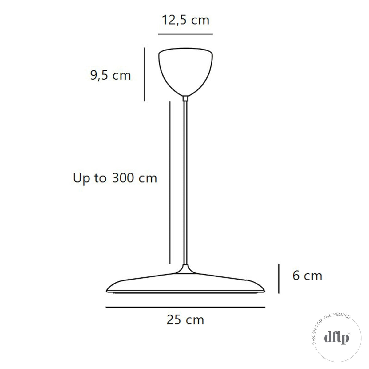 Artist 25 LED Pendant in Beige