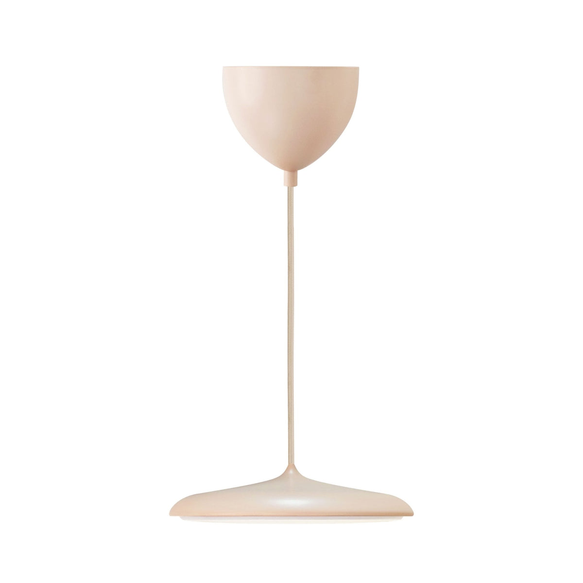 Artist 25 LED Pendant in Dusty Rose Pink