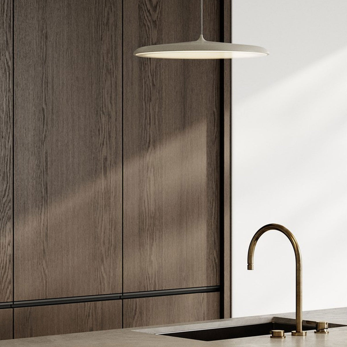 Artist 40 LED Pendant in Beige