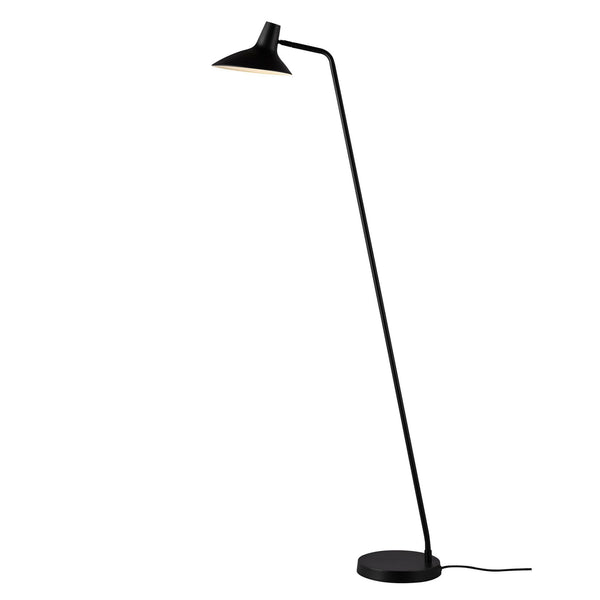 Darci Adjustable Floor Lamp In Black