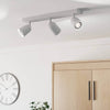 Camaldoli Adjustable Linear Triple Head GU10 Spotlight in White