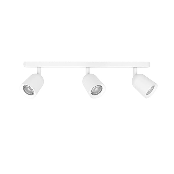 Camaldoli Adjustable Linear Triple Head GU10 Spotlight in White