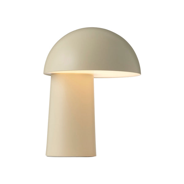 Faye Portable Table Lamp in Beige