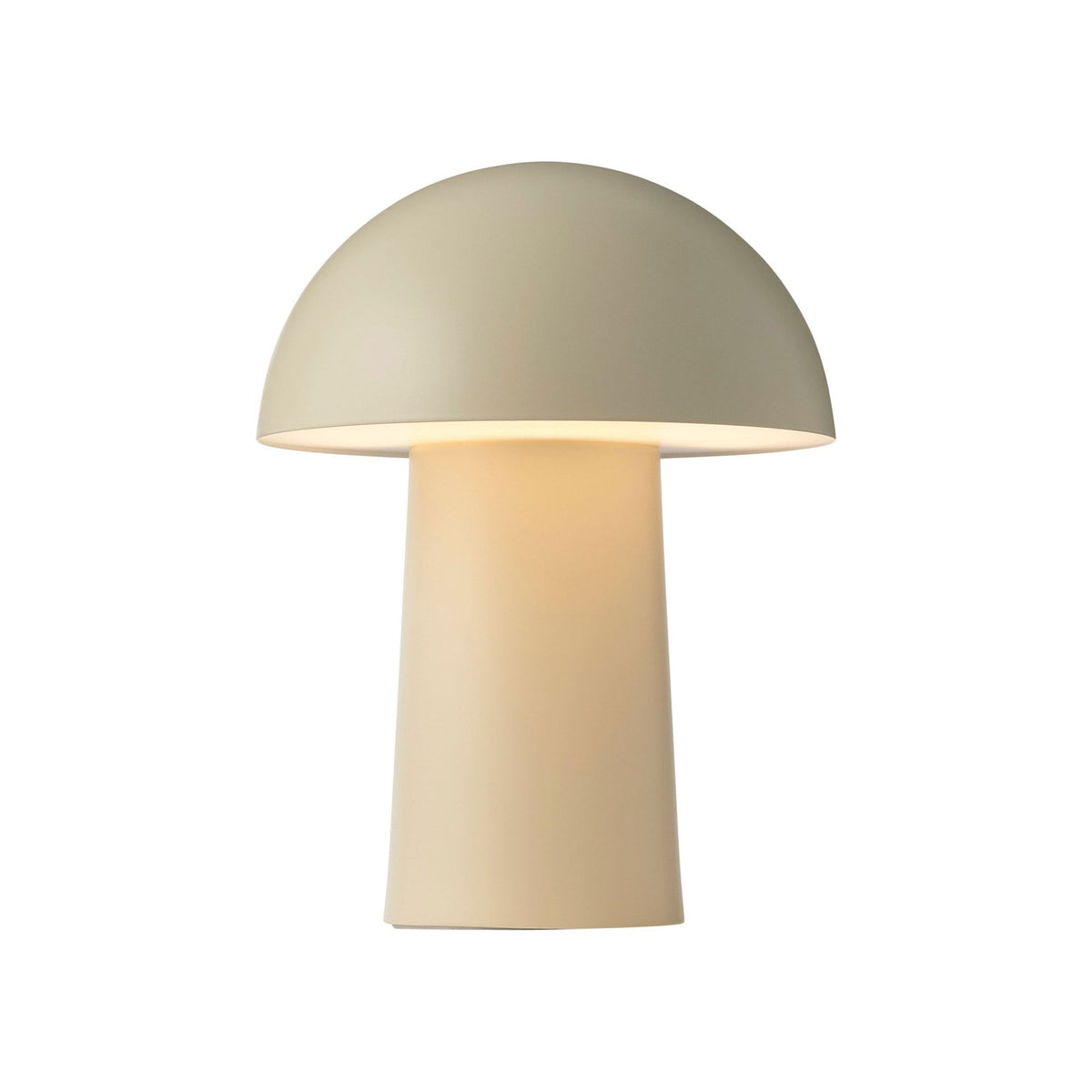 Faye Portable Table Lamp in Beige