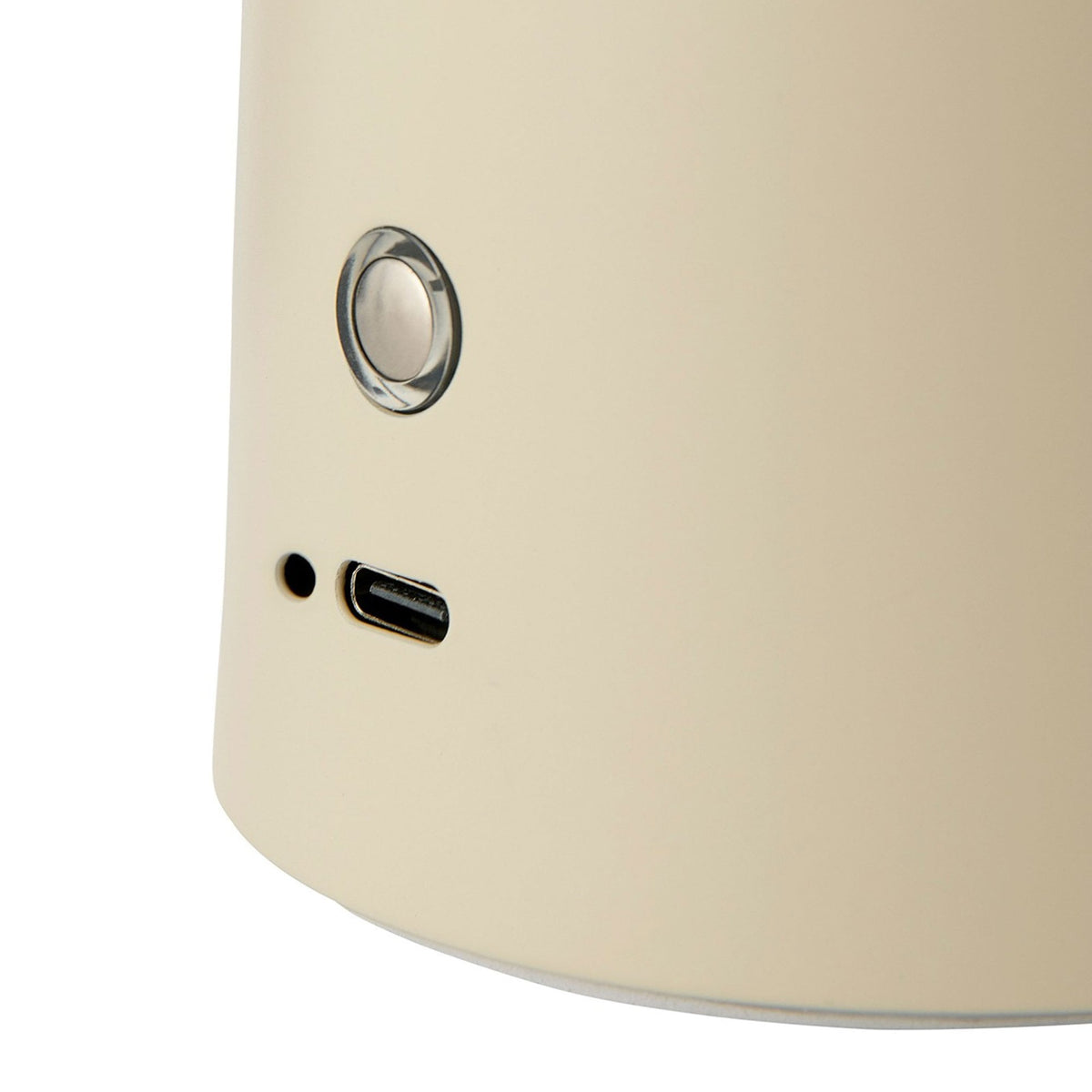 Faye Portable Table Lamp in Beige