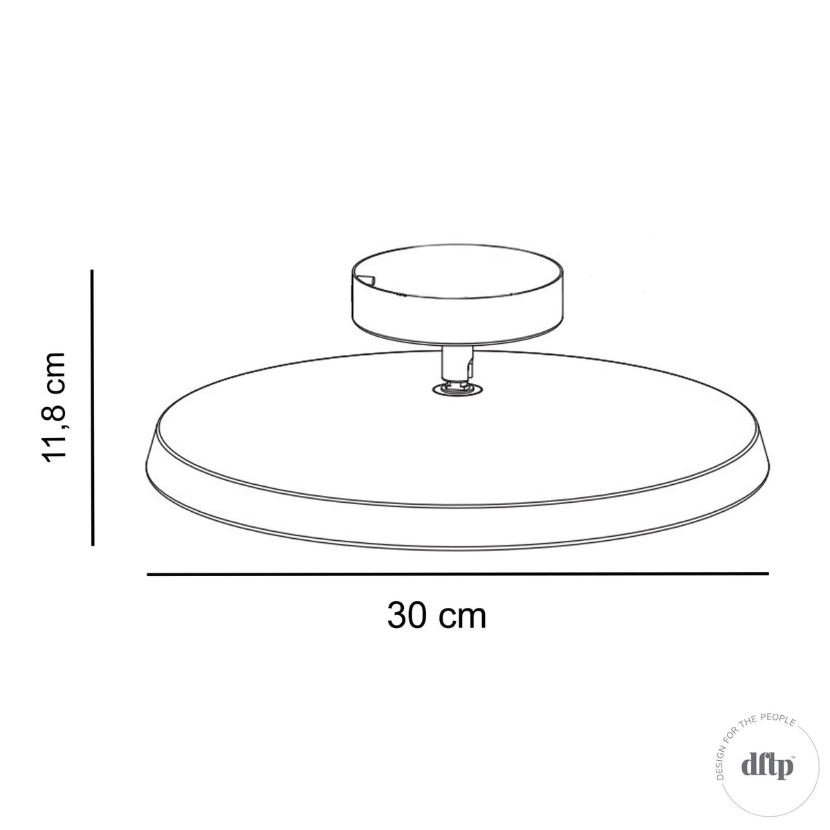 Kaito 2 Pro 30 Adjustable LED Ceiling Light in White