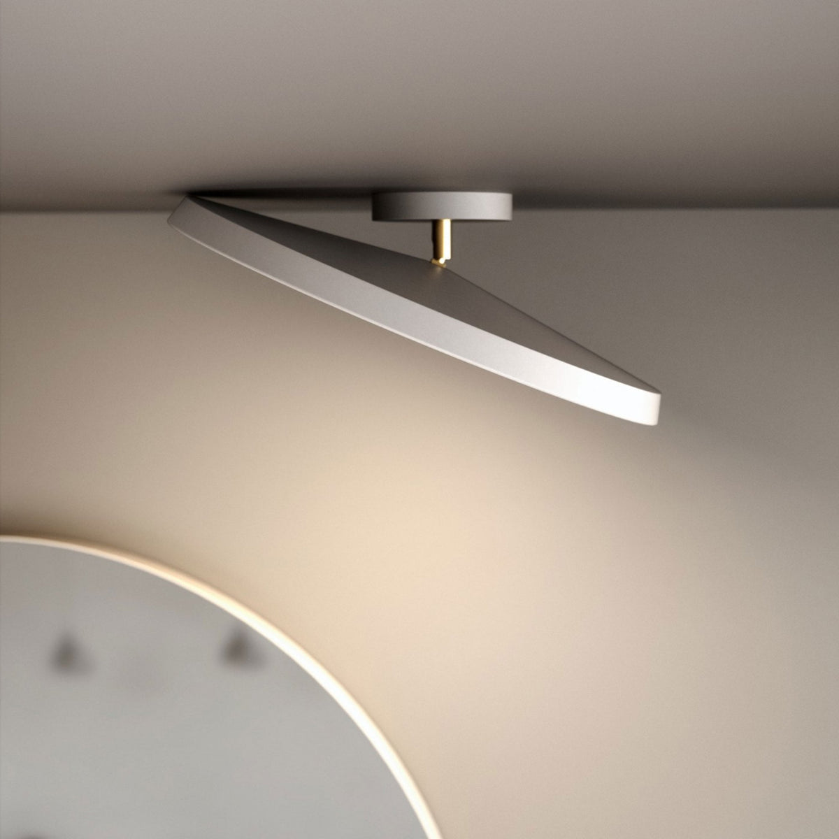 Kaito 2 Pro 40 Adjustable LED Ceiling Light in White